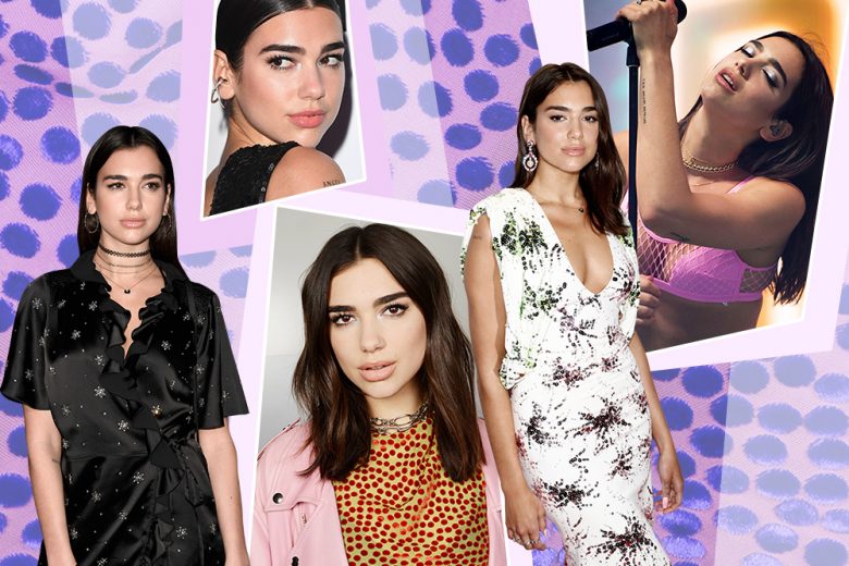 Dua Lipa beauty look: focus su trucco e capelli della cantante