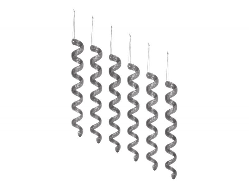 kimball-1373602-6pk twist decoration silver, grade ROI J FRIT J IB E USA J, wk 01, €2 $2.50