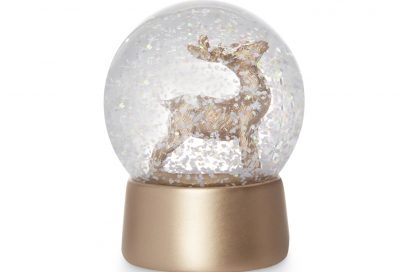 kimball-1402801-deer snow globe gold, grade ROI H FRIT J IB D USA J, wk 01, €3 $3.50