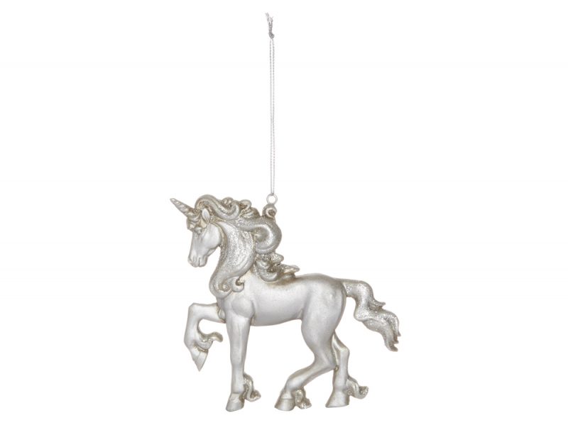 kimball-1505701-unicorn decoration silver, grade missing, wk 01, €2 $2.50