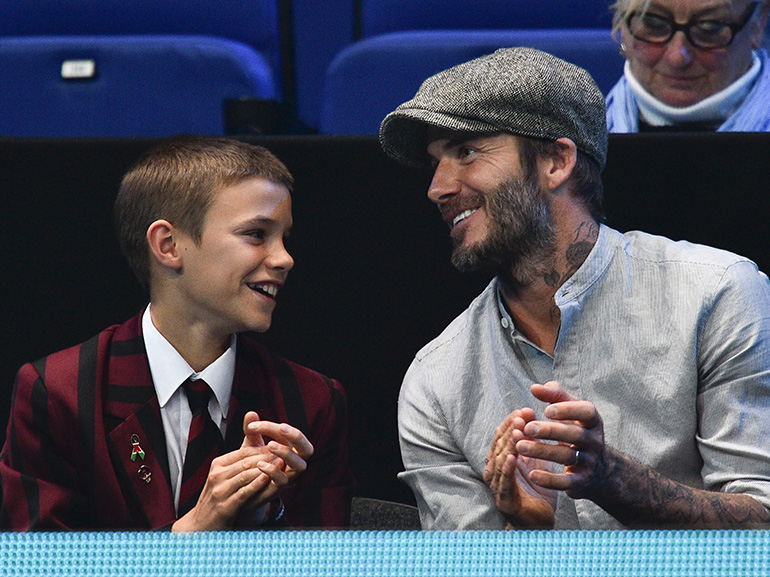 romeo beckham david