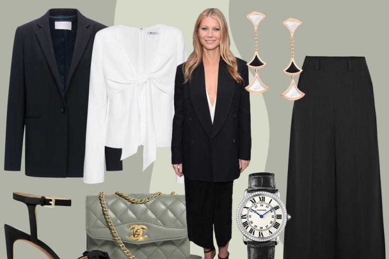 Look maschile con stile come Gwyneth Paltrow