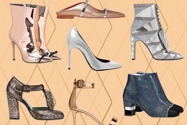 Metallic shoes: la tendenza più brillante dell’autunno 2017