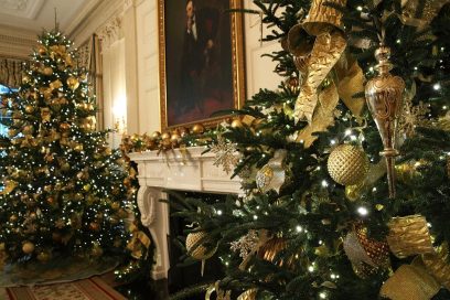 The White House Previews Its Holiday Decorations