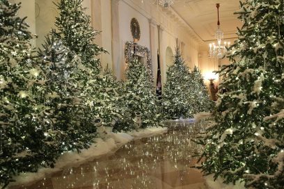 The White House Previews Its Holiday Decorations