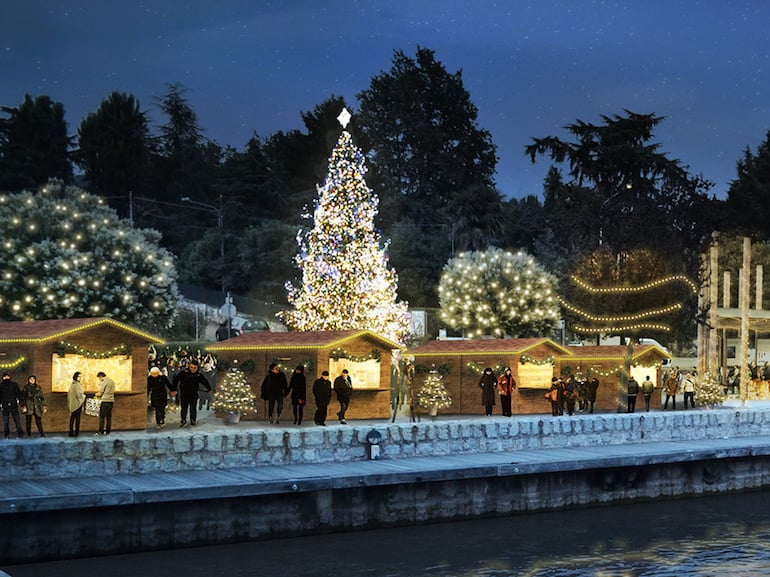 Lago di Viverone mercatini natale