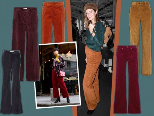 Pantaloni in velluto a coste: i modelli per l'autunno-inverno 2017/18