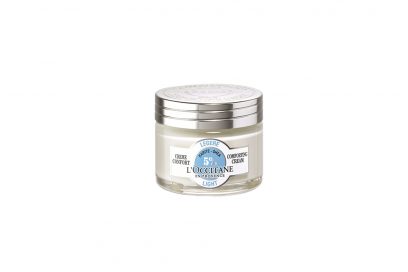 Pelle-sensibile-e-facile-agli-arrossamenti-le-cause-e-i-prodotti-specifici-Creme Confort Legere KARITE_L_Occitane