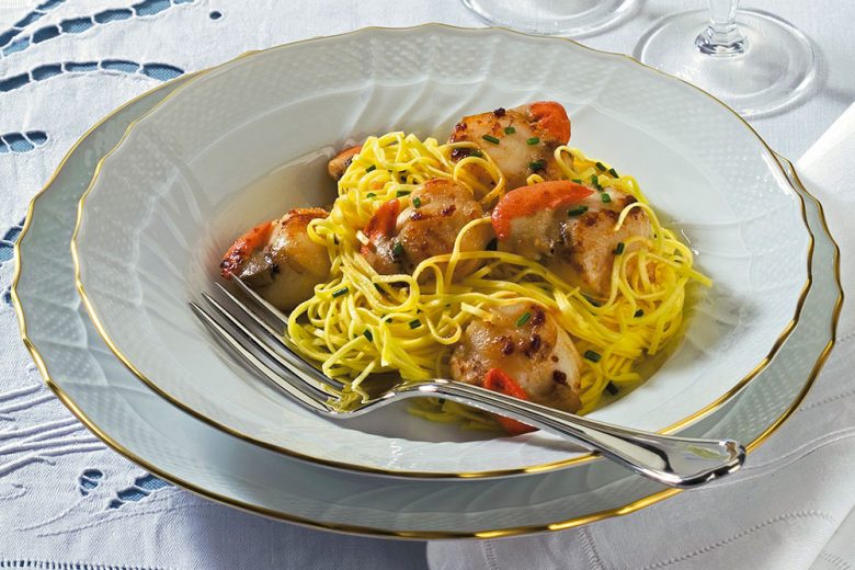 Tagliolini alle capesante velocissimi