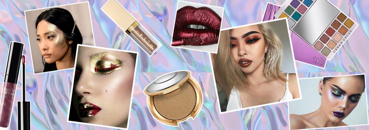 Trucco metallizzato: ispirazioni per un intero beauty look a effetto metallico
