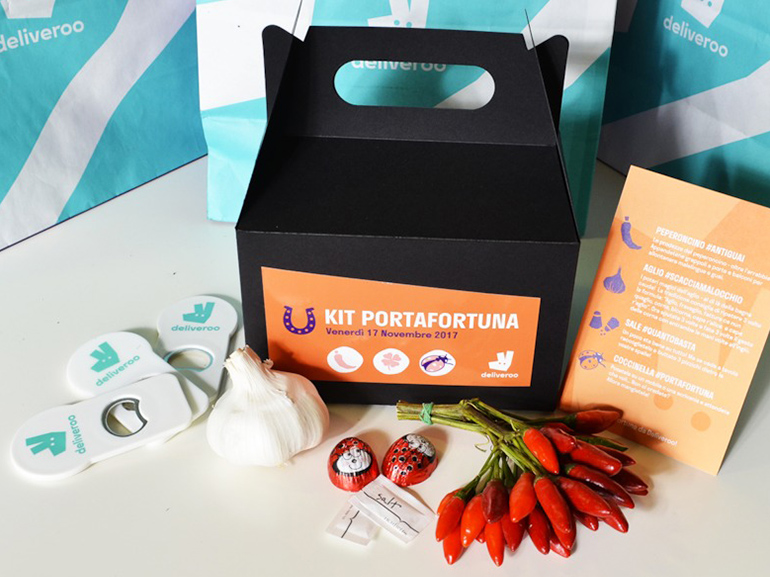 kit portafortuna deliveroo