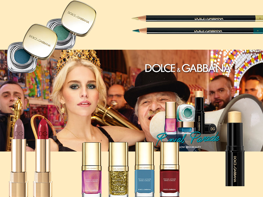 make up natale 2017 collezione D&G