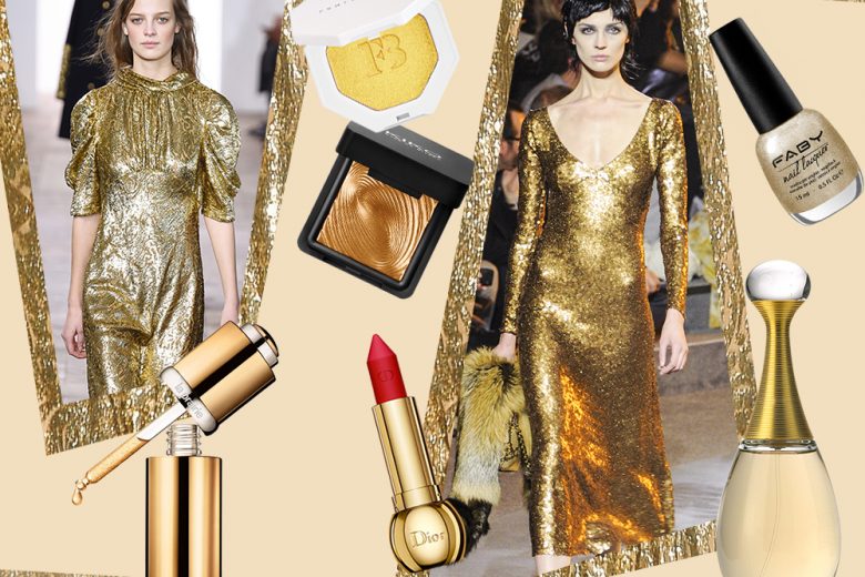 Oro: i prodotti di bellezza e make up gold più preziosi