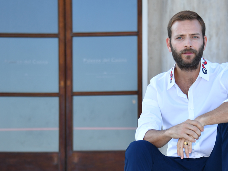 Alessandro Borghi Photocall – 74th Venice Film Festival