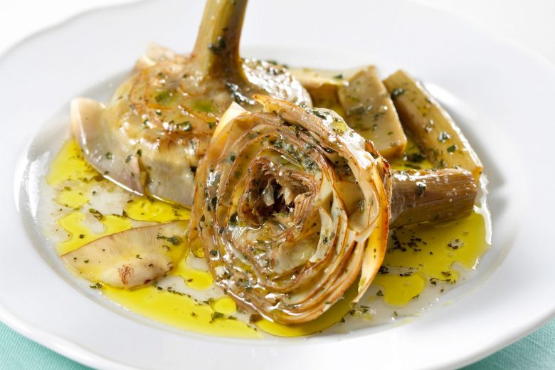 Carciofi alla romana