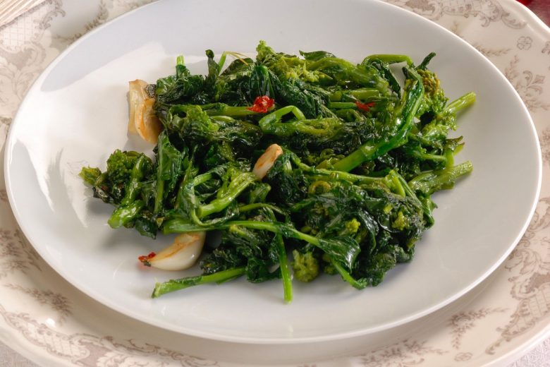 Cime di rapa stufate