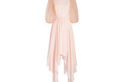 DELPOZOxSTYLEBOP_TulleSleeveDress