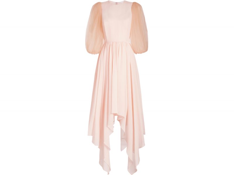 DELPOZOxSTYLEBOP_TulleSleeveDress