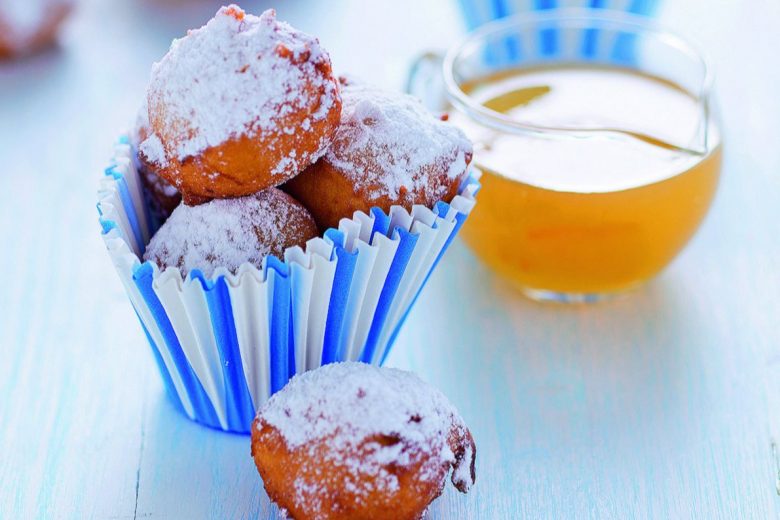 Frittelle di Carnevale con ricotta e arancia