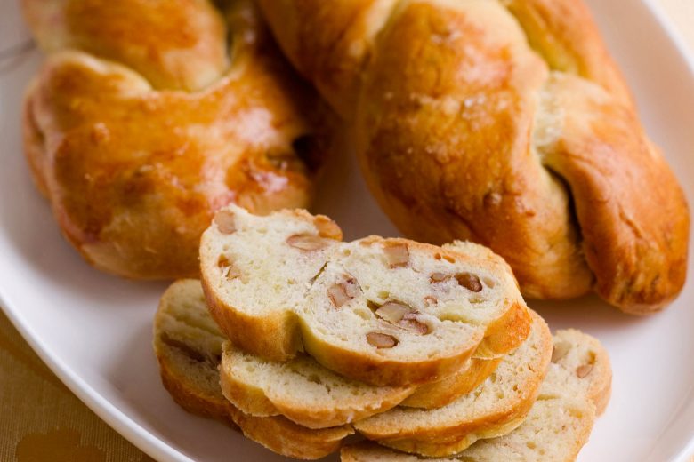 Pane alle noci fatto in casa