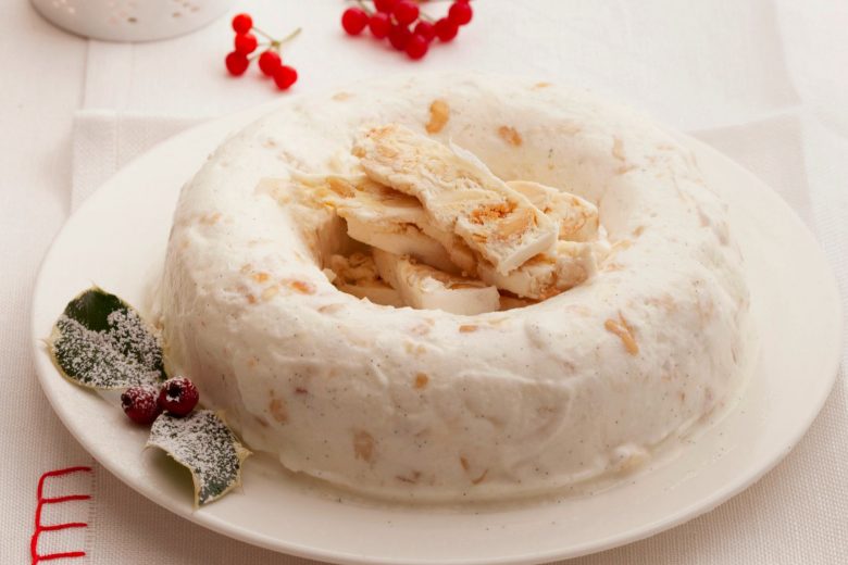 Semifreddo al torrone di mandorle
