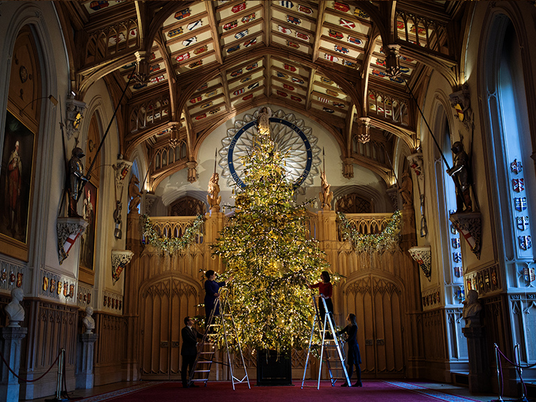 albero natale windsor