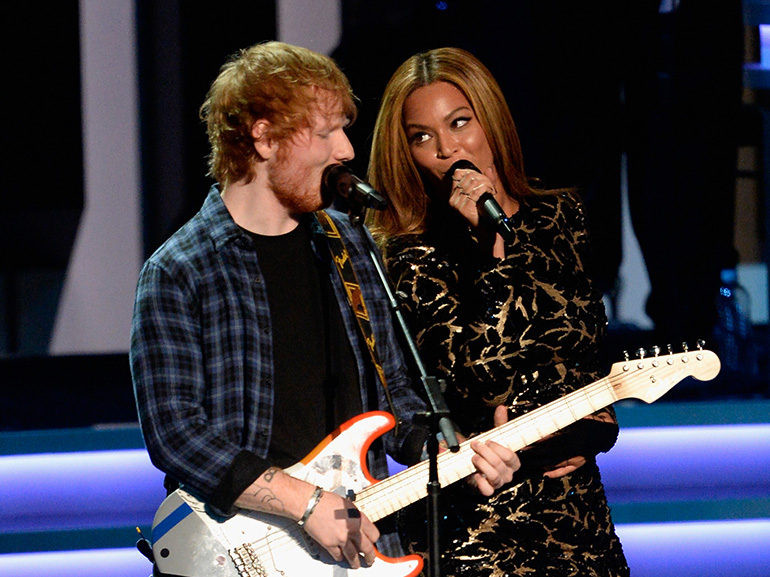 cover beyonce ed sheeran collaborazione mail mobile