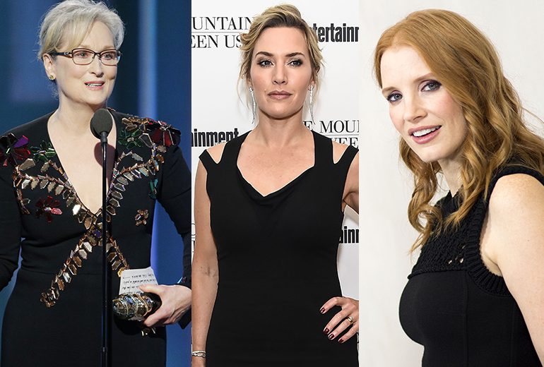 Golden Globe 2018: tutte le attrici sul red carpet in nero contro le molestie