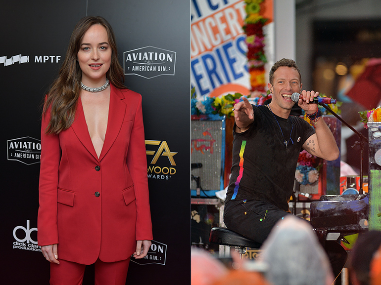 dakota johnson chris martin insieme