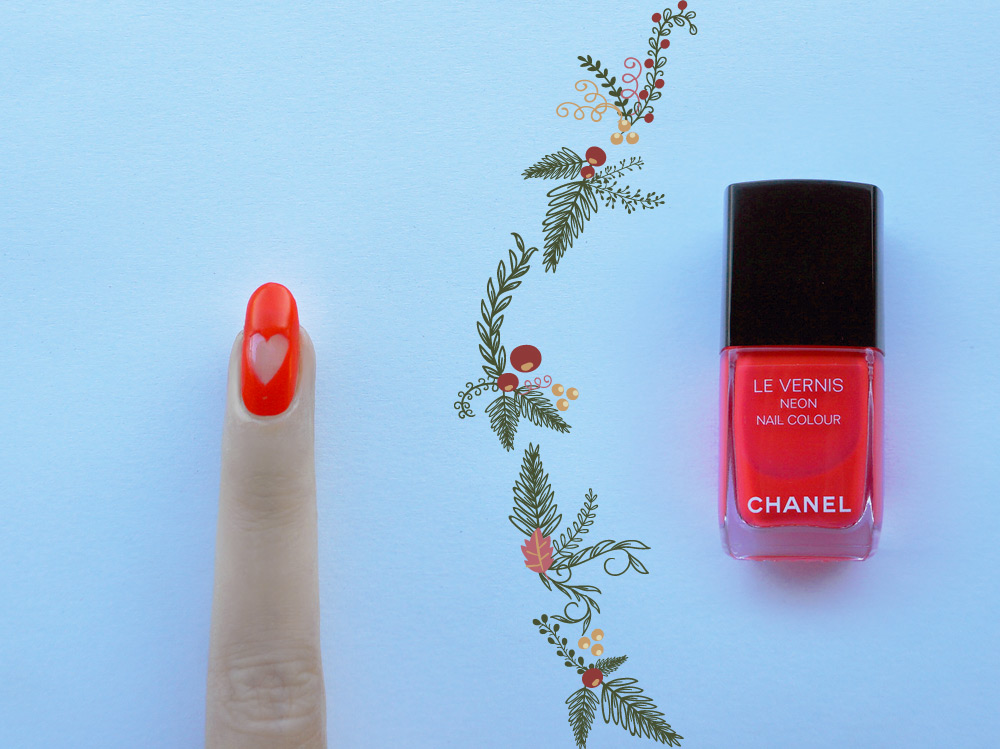 nail-art-natale-accent-nail-step1