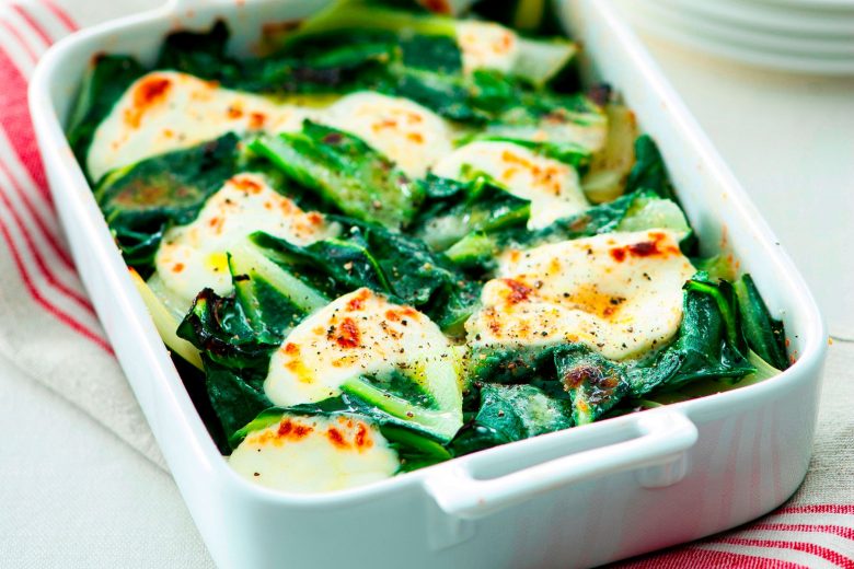 Bietoline gratinate con crescenza
