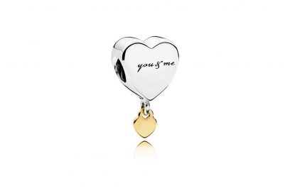 Charm pendente Due Cuori