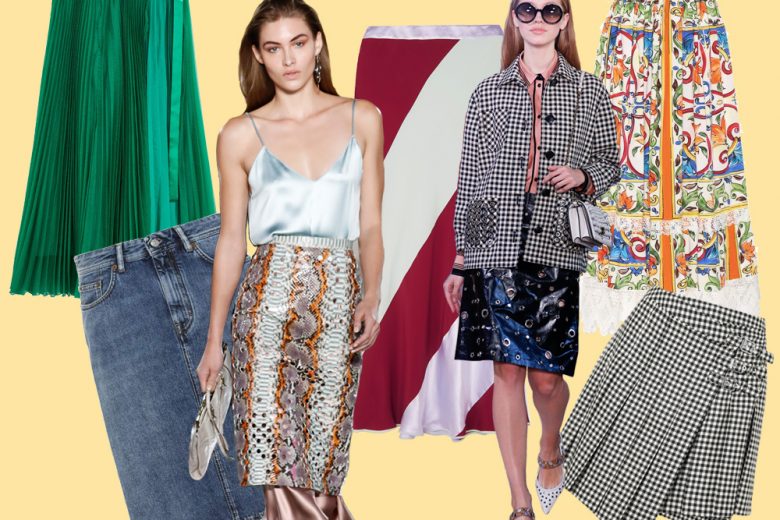 Gonne: i modelli must-have per la primavera 2018