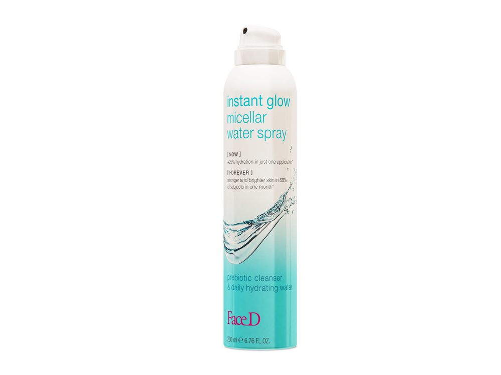 FaceD Instant Glow Micellar Water Spray