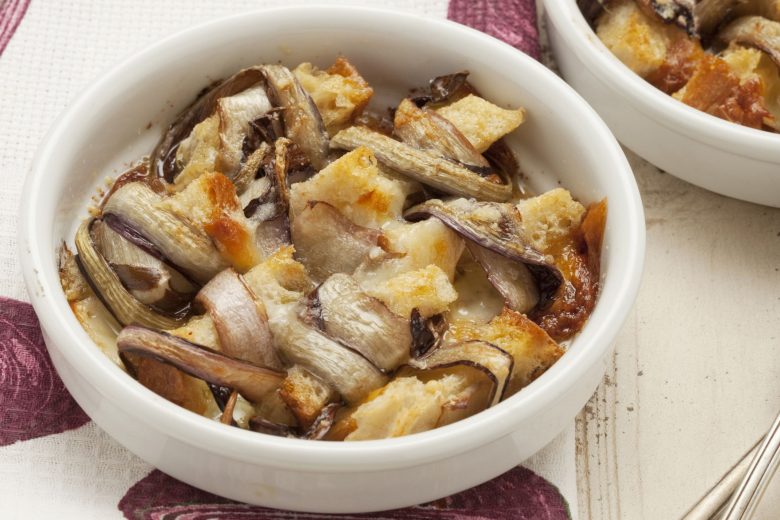 Involtini di radicchio al forno