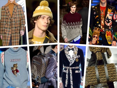 Abbigliamento Uomo: le tendenze per l'Autunno-Inverno 2018/19
