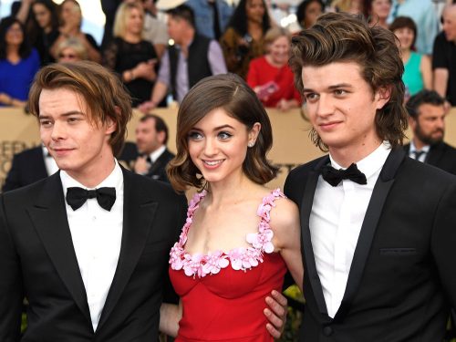 Natalia Dyer beauty look: capelli e make up attrice Stranger Things