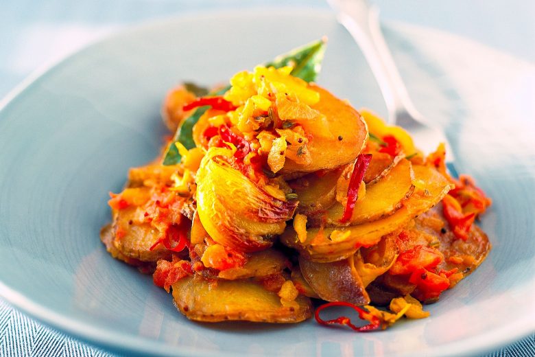 Patate alla curcuma