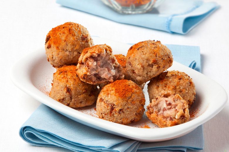 Polpette vegetariane con farina di ceci