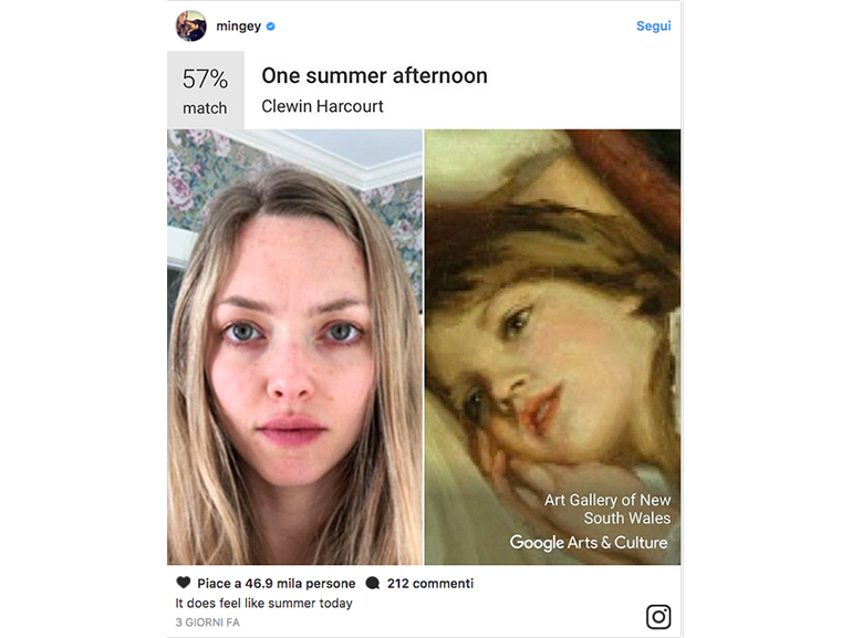 amanda seyfried google arts