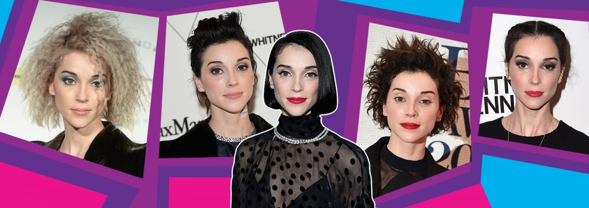 St. Vincent beauty look: trucco e capelli della cantante trasformista