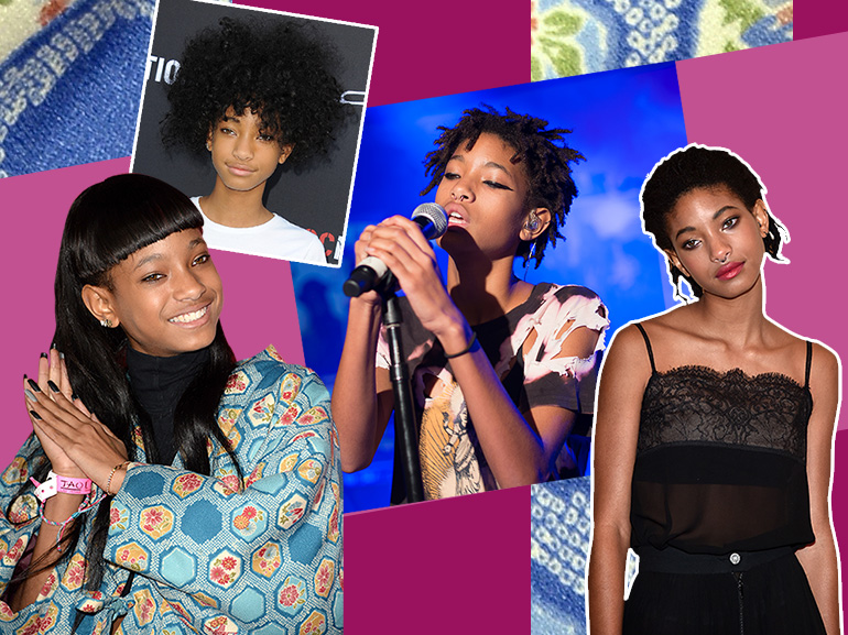 Willow Smith beauty look: i trucchi e le acconciature più cool