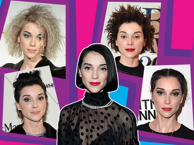 St. Vincent beauty look: trucco e capelli della cantante trasformista