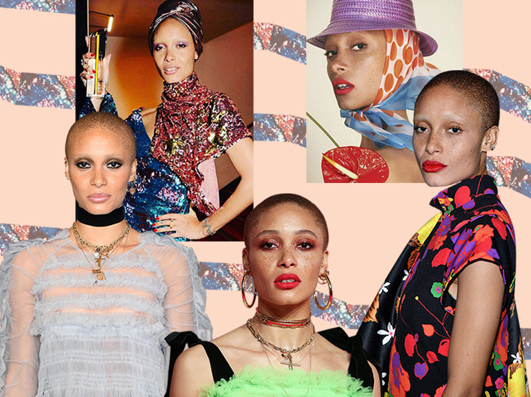 Adwoa Aboah: i beauty look della modella e attivista