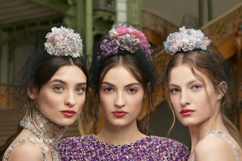 CHANEL Haute Couture Spring-Summer 2018: il trucco della sfilata