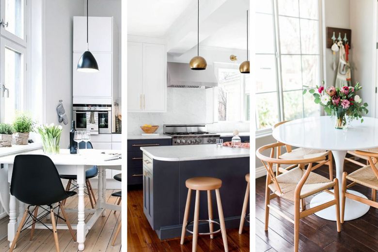 Come inserire il tavolo in una cucina piccola: 10 idee da copiare