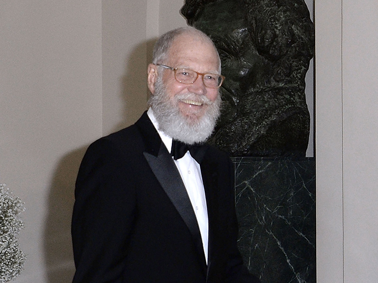 david letterman barba