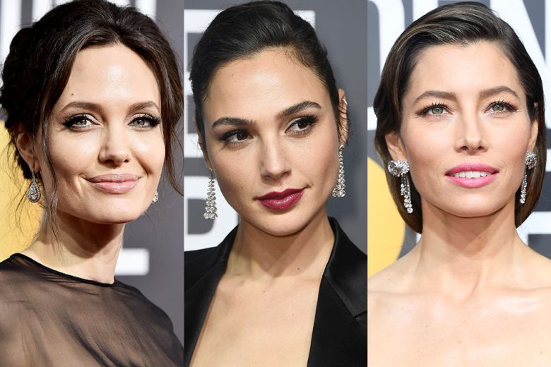 Golden Globe 2018: tutti i migliori beauty look delle star