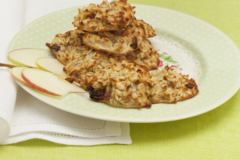 Biscotti integrali light con fiocchi d’avena