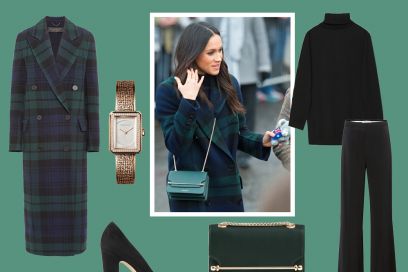 Meghan Markle e il cappotto tartan che tutte vorremmo